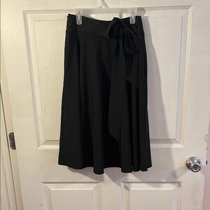 Chic Black A-Line Women's Skirt